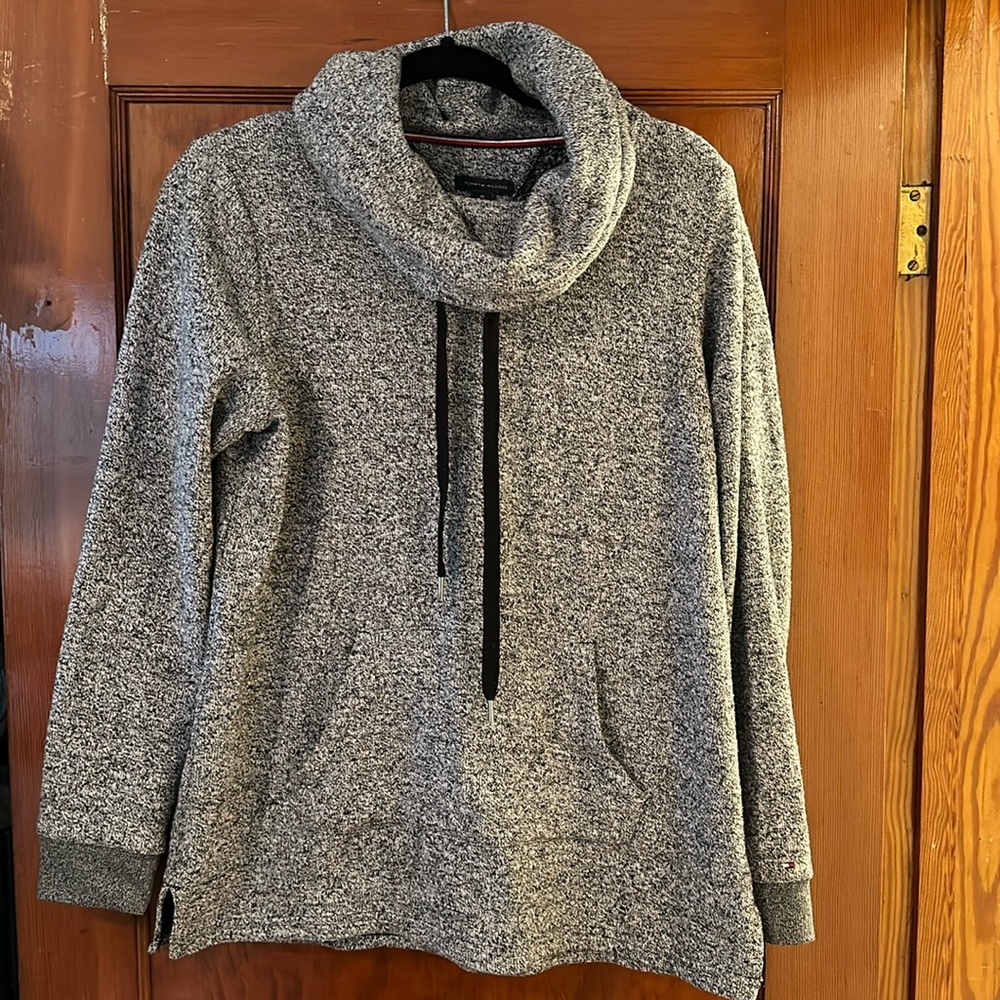 Tommy Hilfiger Grey Cowlneck Sweater